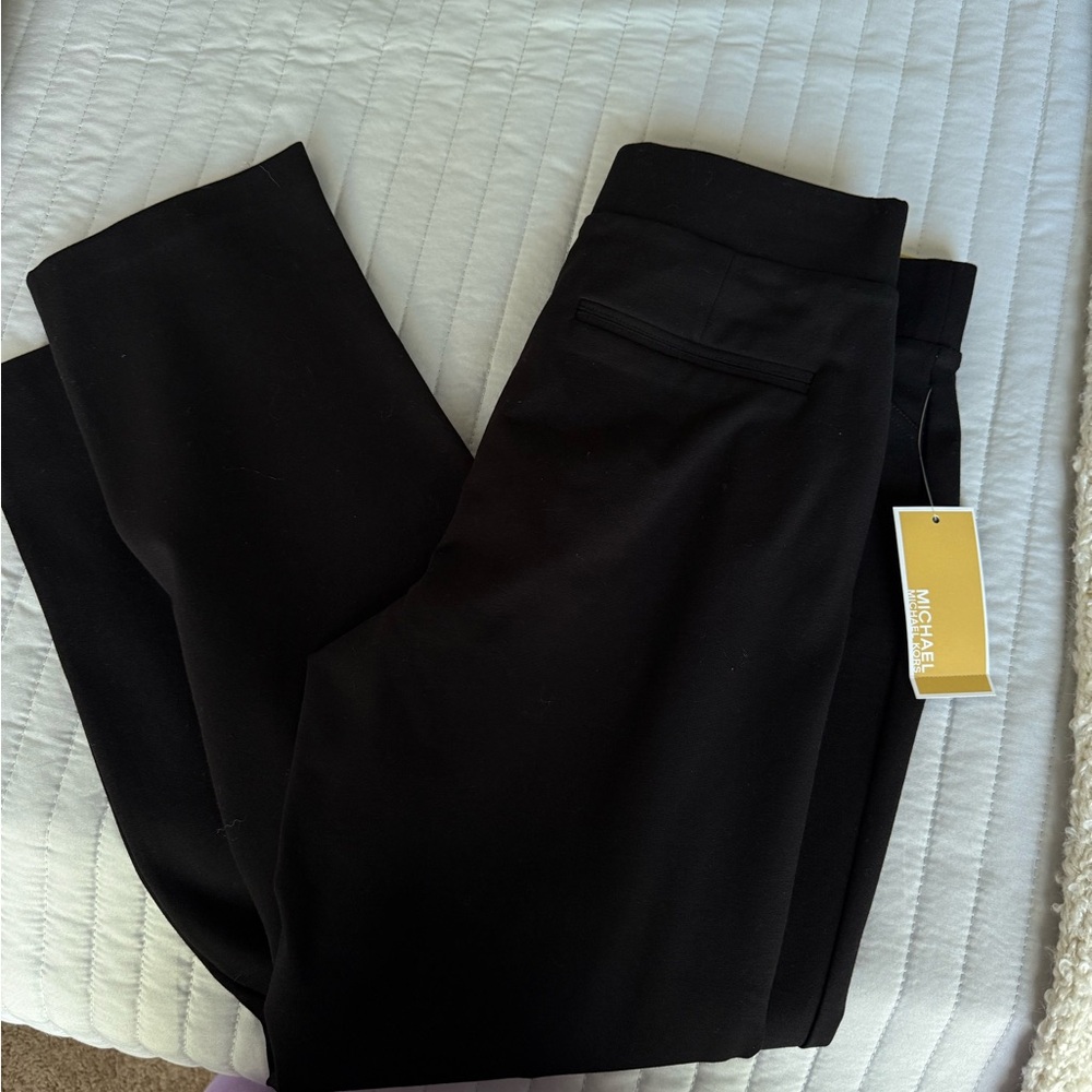 Michael Kors Elegant Black Trousers